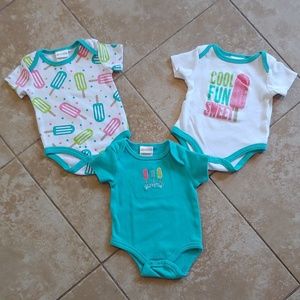 ⚡2 for $15⚡0-3 Month Onesie Bundle